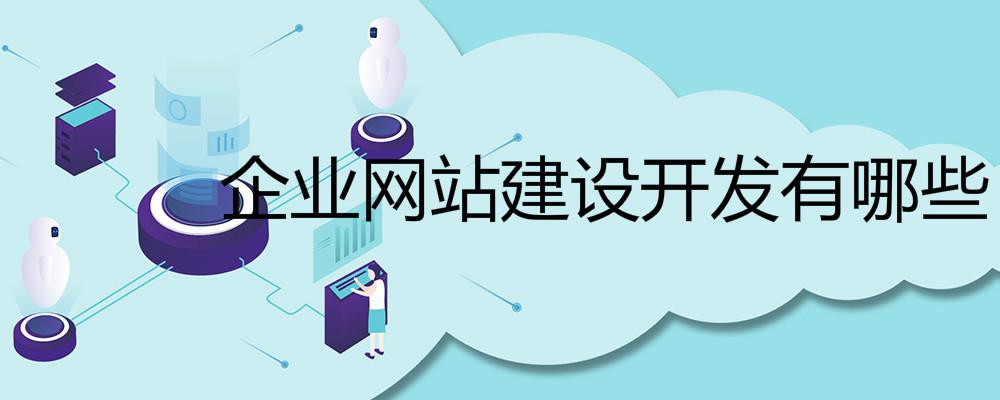 企業(yè)網(wǎng)站建設(shè)開(kāi)發(fā)有哪些